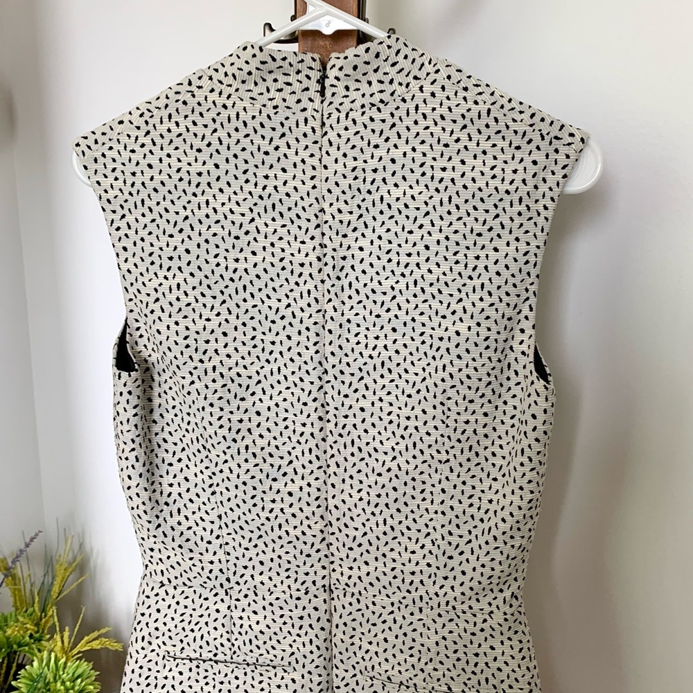 Reiss Jeannette Speckled Jacquard Romper Playsuit sz 4 SM - Picture 14 of 16